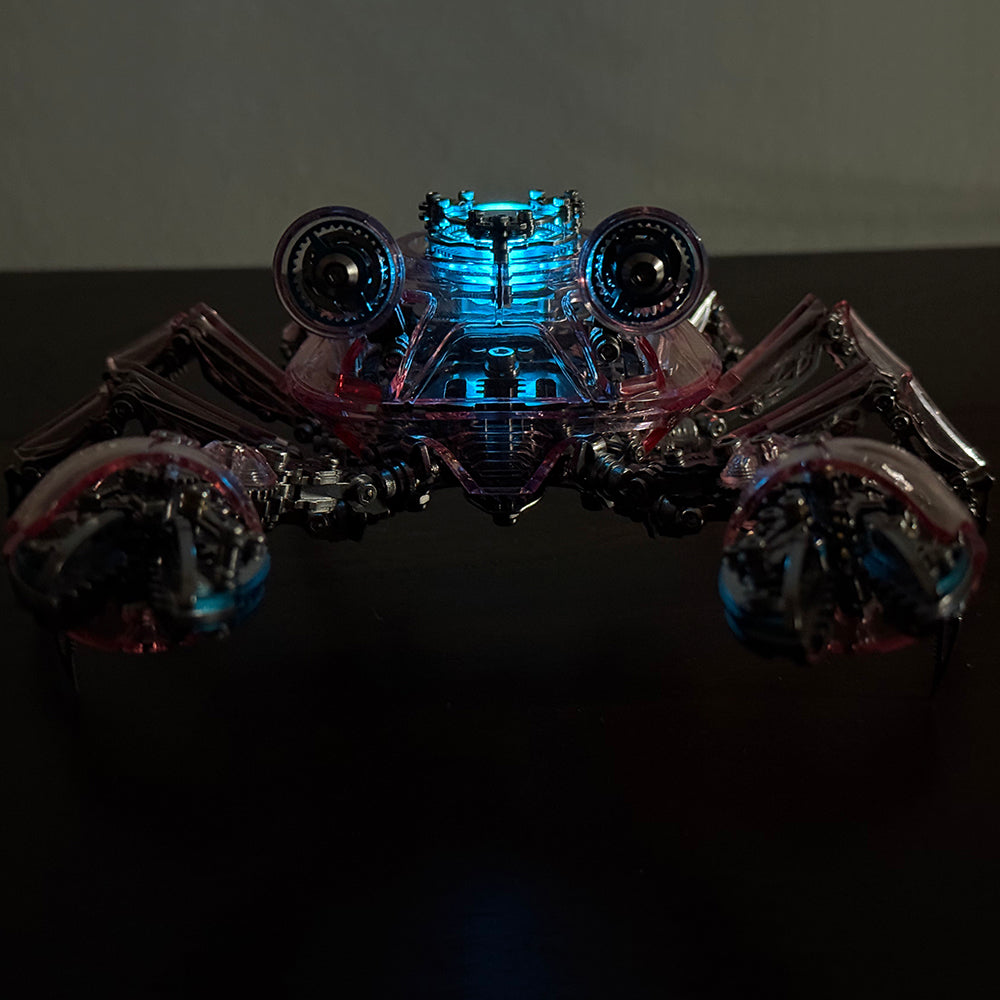 3D DIY Metal Mechanical Crab Assembly Kit