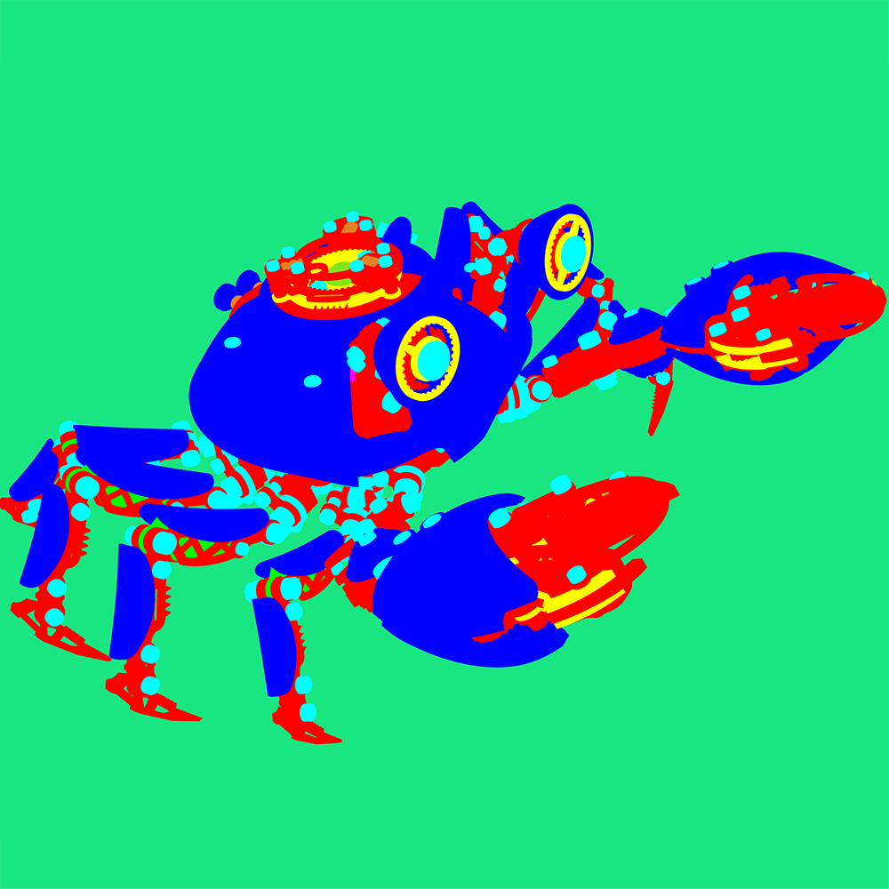 3D Golden Metal Mechanical Crab Puzzle Model Kit — Perfect for Gifts & Collecting