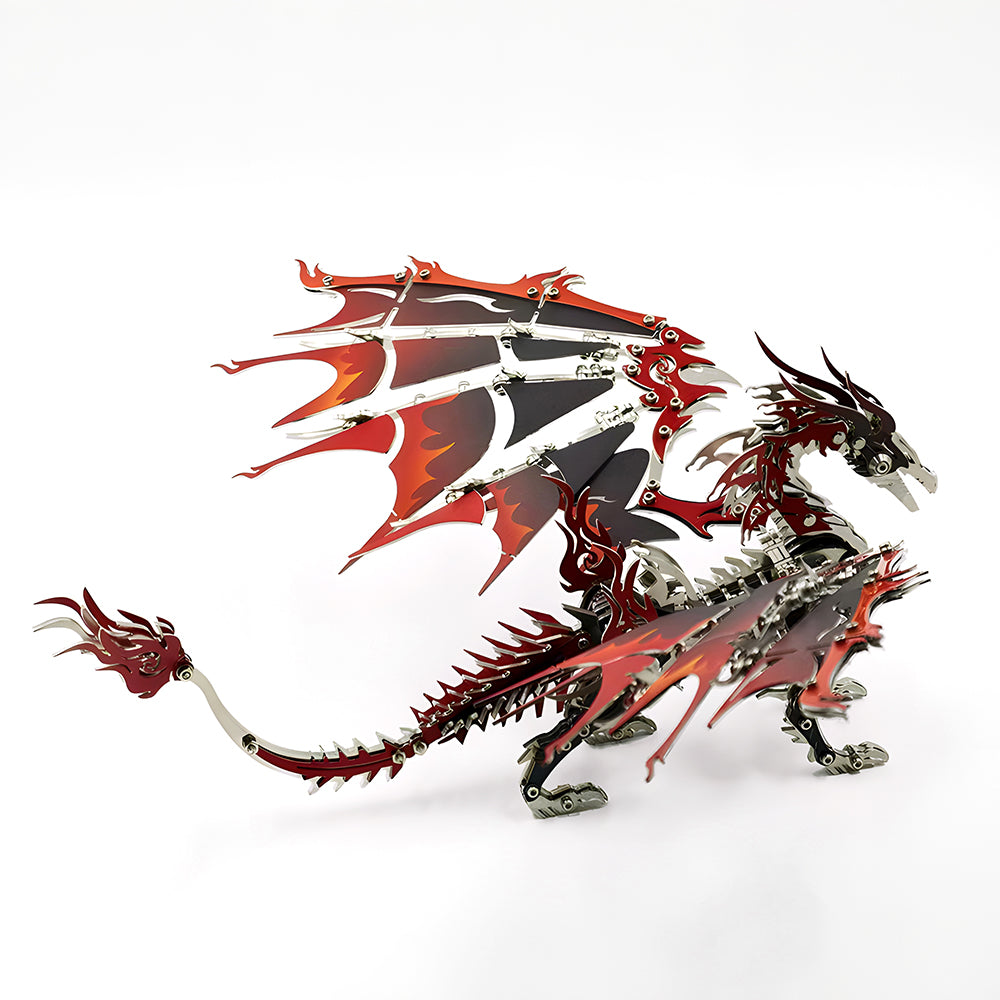 Metalkitor dragon metal model