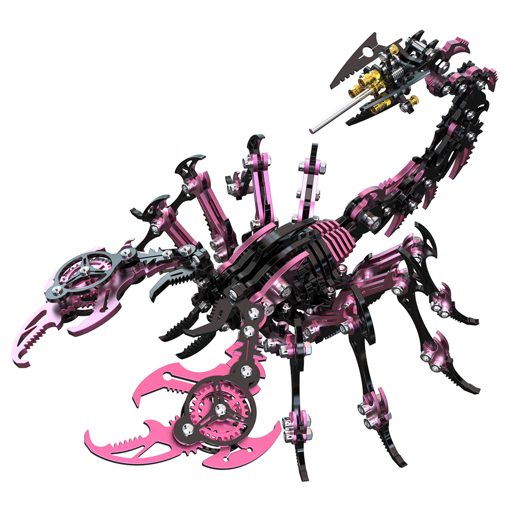 3d metal puzzle scorpion premium metal figurines to build collectible