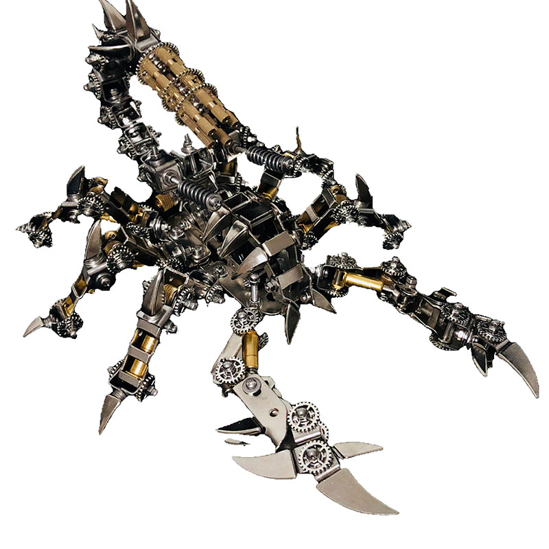 Assemblage de bricolage 3D Modèle de puzzle de scorpion de guerre mécanique
