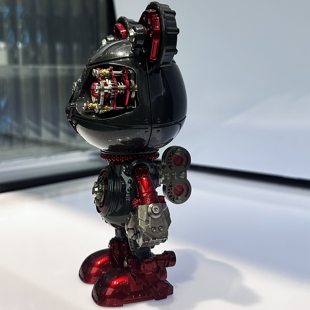 Cyberpunk Mecha Bear 3D Metal Assembly Model Kit