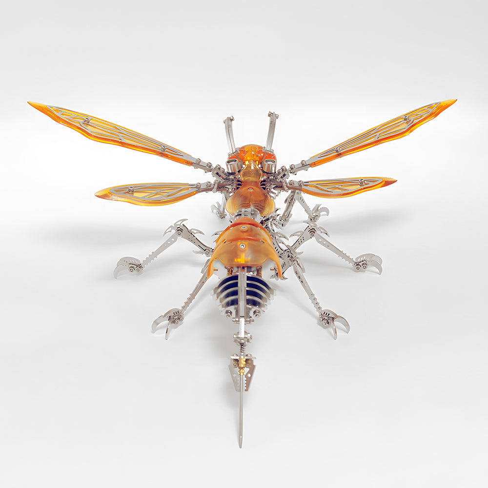 Cyberpunk Mecha Hornet Wasp Premium Metal Model Kit Insect Series