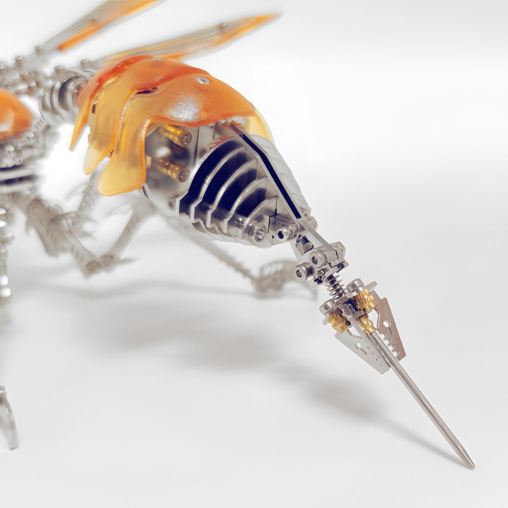 Cyberpunk Mecha Hornet Wasp Premium Metal Model Kit Insect Series
