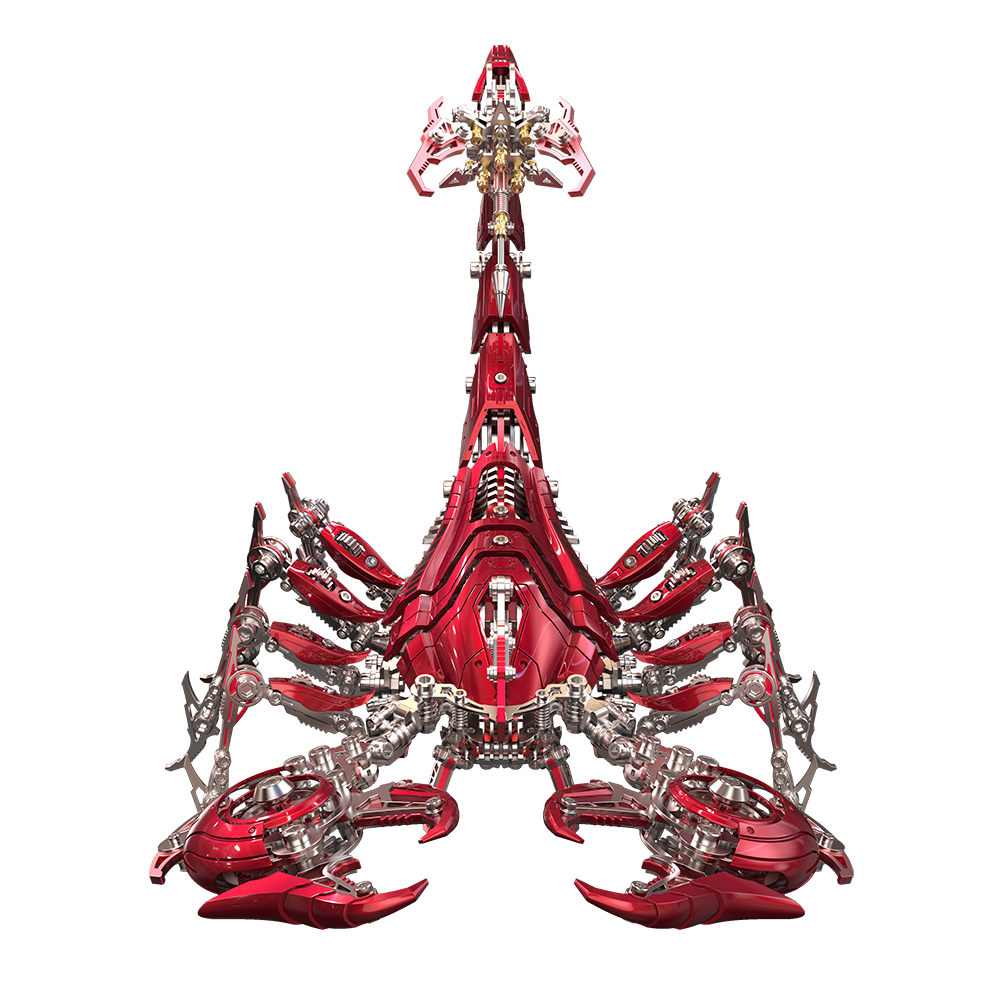 Large Mechanical War Scorpion King Model building kit for Adults