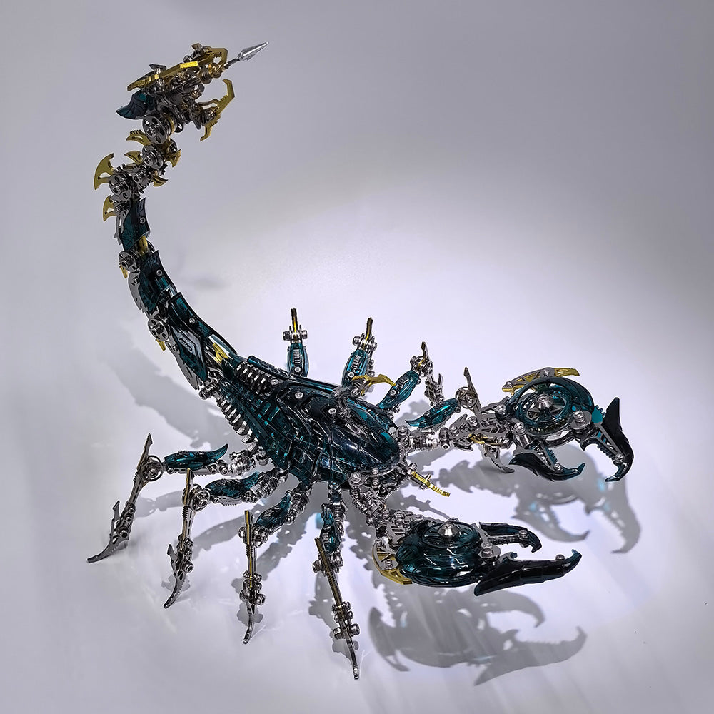 Large Mechanical War Scorpion King Model building kit for Adults