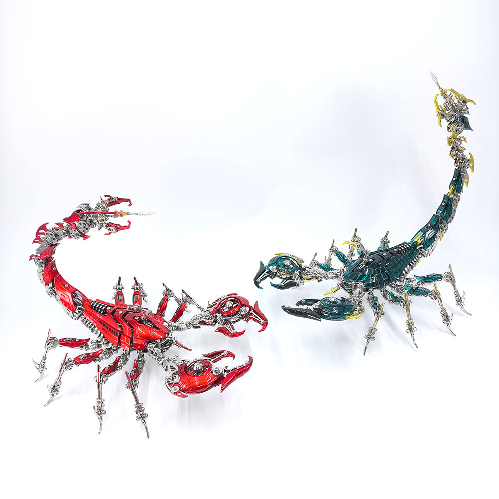 Large Mechanical War Scorpion King Model building kit for Adults