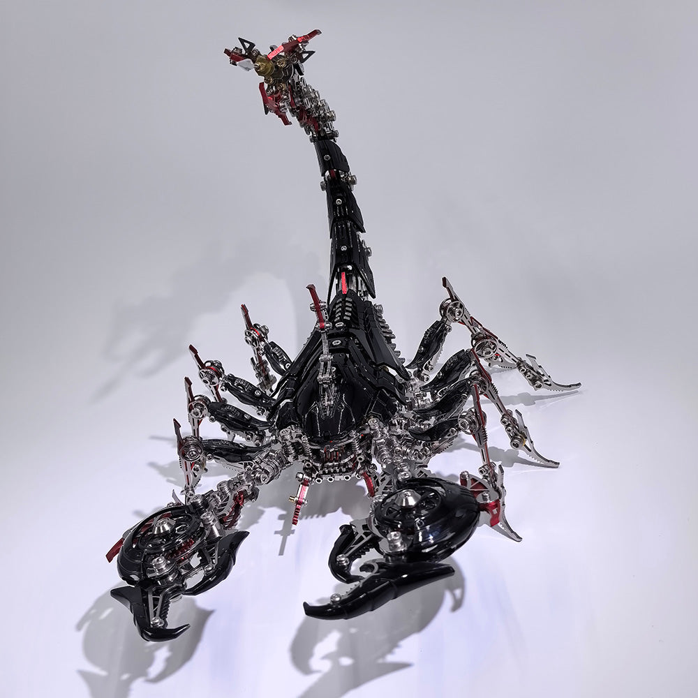 Large Mechanical War Scorpion King Model building kit for Adults