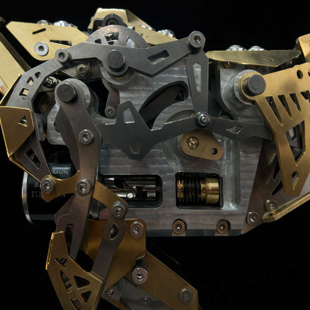 Mechanical Horse Metal Puzzle Kit DIY Running Motion Engineering Model