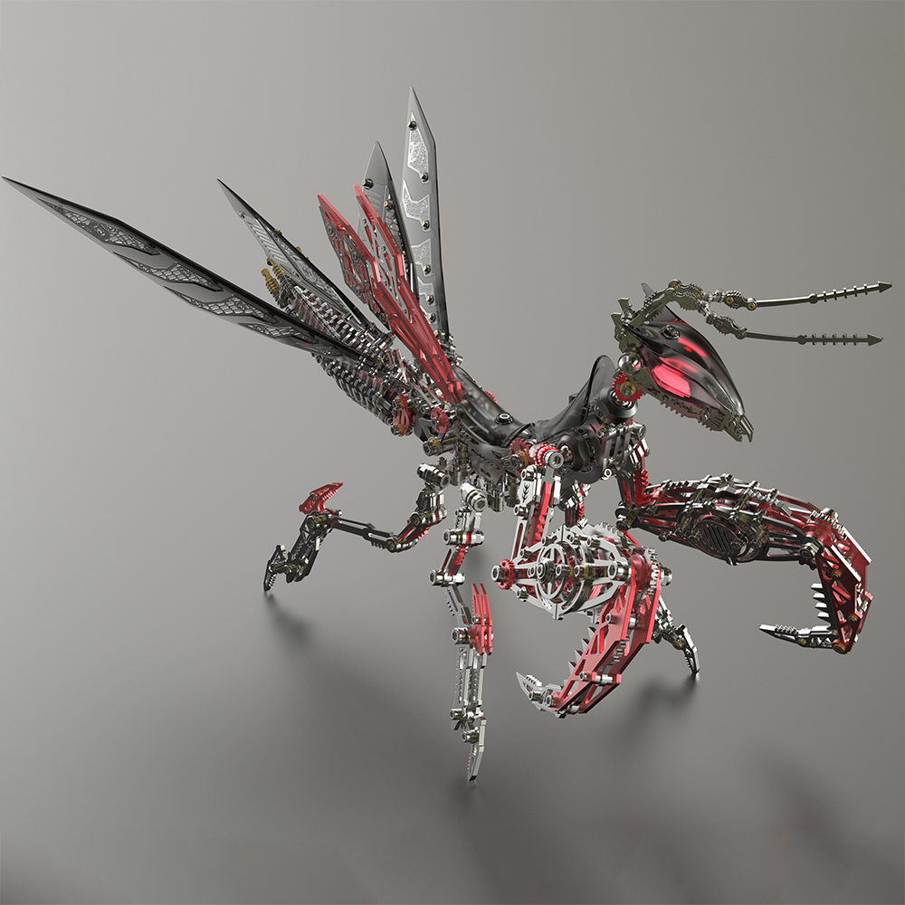 Orchid Mantis 3D Metal Model Building Kit for Gift and Collector