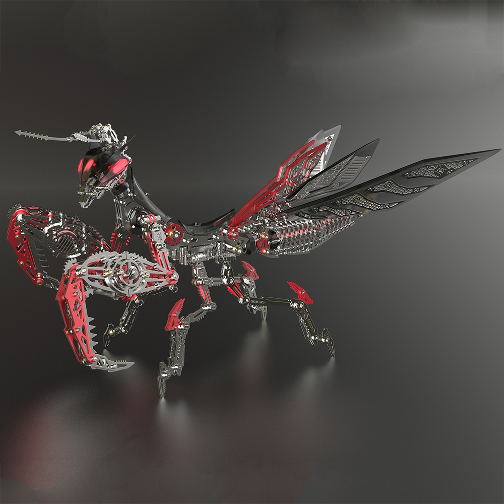 Orchid Mantis 3D Metal Model Building Kit for Gift and Collector