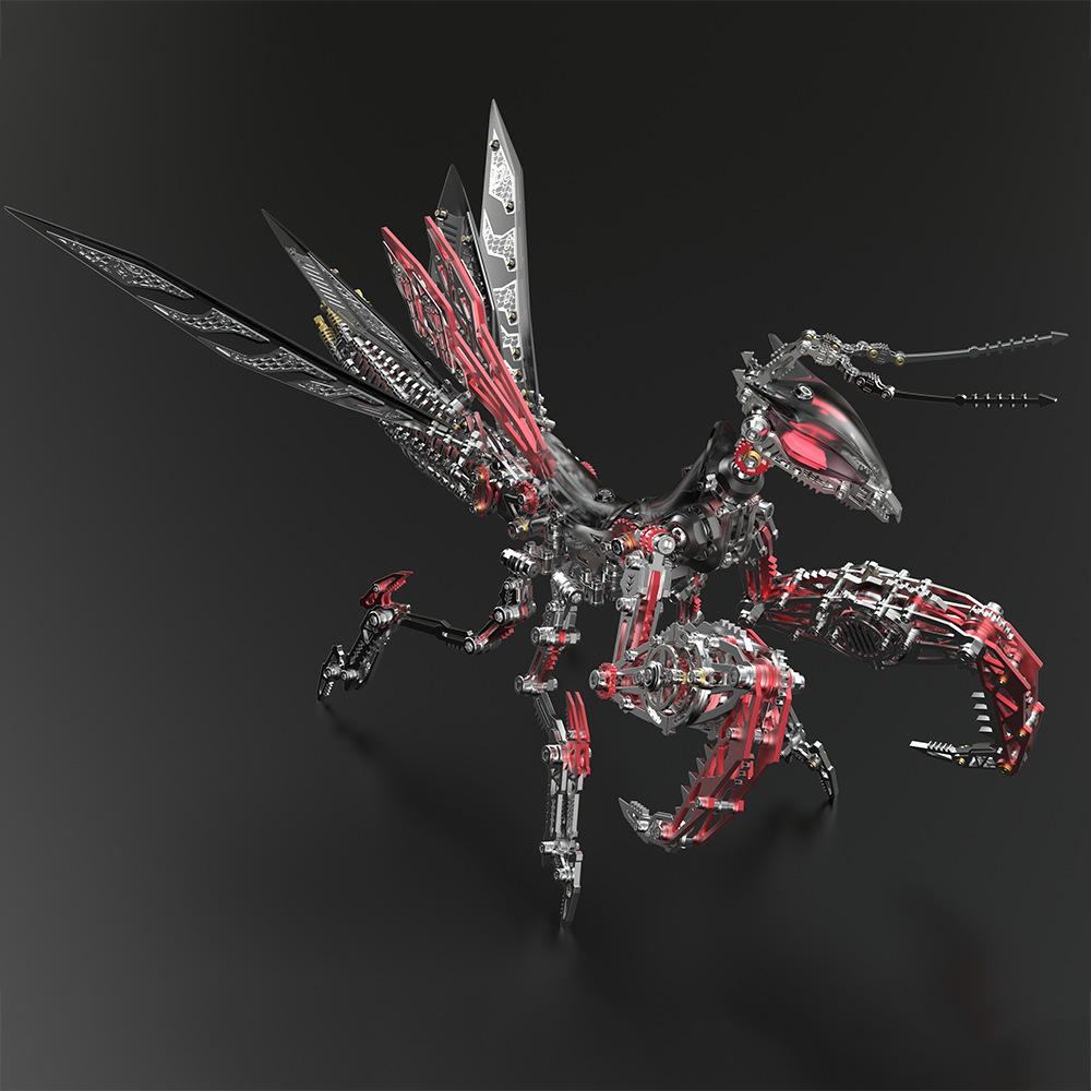 Orchid Mantis 3D Metal Model Building Kit for Gift and Collector