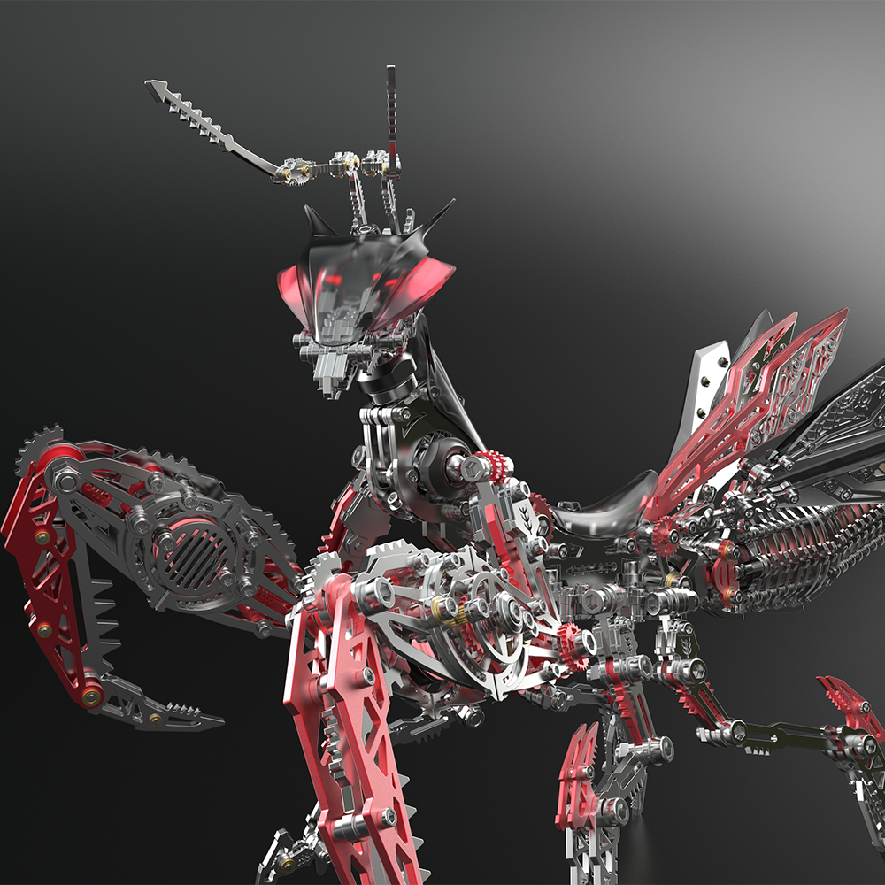 Orchid Mantis 3D Metal Model Building Kit for Gift and Collector