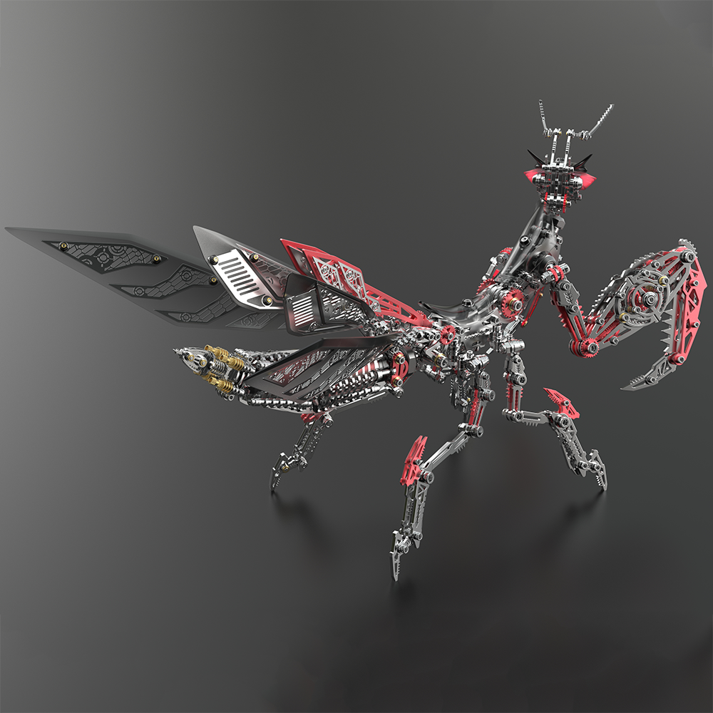 Orchid Mantis 3D Metal Model Building Kit for Gift and Collector