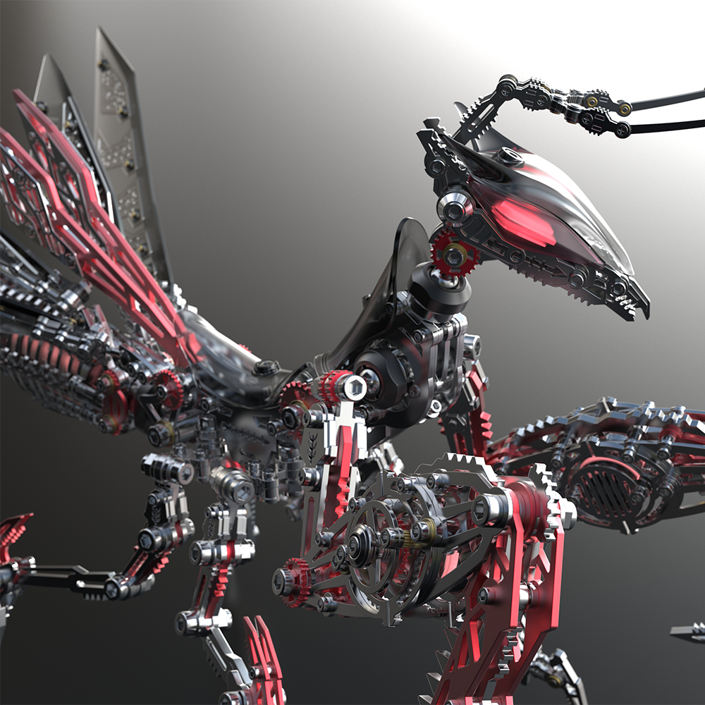 Orchid Mantis 3D Metal Model Building Kit for Gift and Collector
