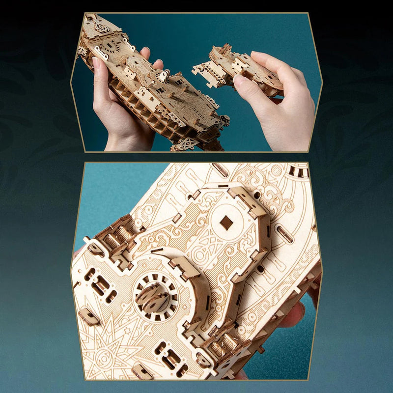 Load image into Gallery viewer, Pirate Ship 3D Wooden Puzzle Model Kit for Toy &amp; Gift

