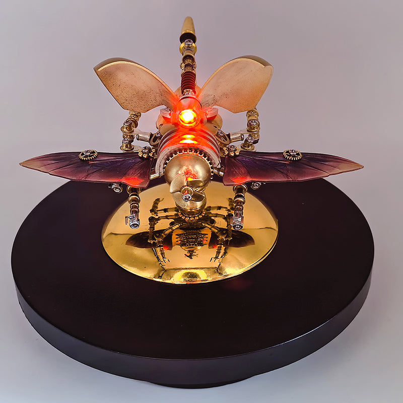 Steampunk Beetle 350PCS Puzzle Model Kit Insect Series