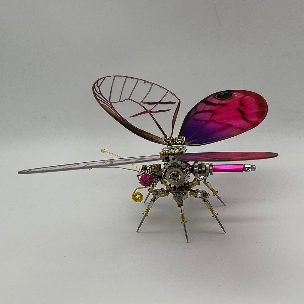 Steampunk butterfly Cithaerias pireta 200PCS metal puzzle model kit