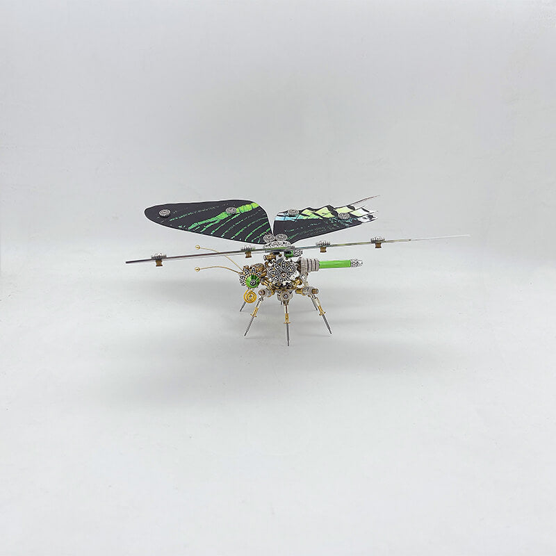 Steampunk butterfly Ideopsis similis 3D metal puzzle model kit for adults and kids