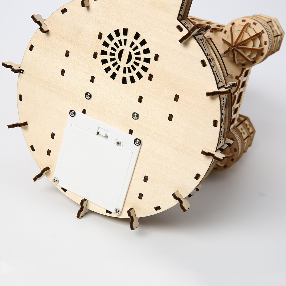 Steampunk Floating Castle 3D Wooden Puzzle Model Kit