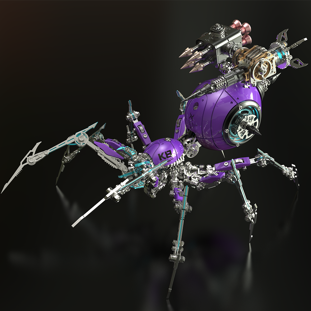 Mechanical Spider Weapon Assembly System Model Kit