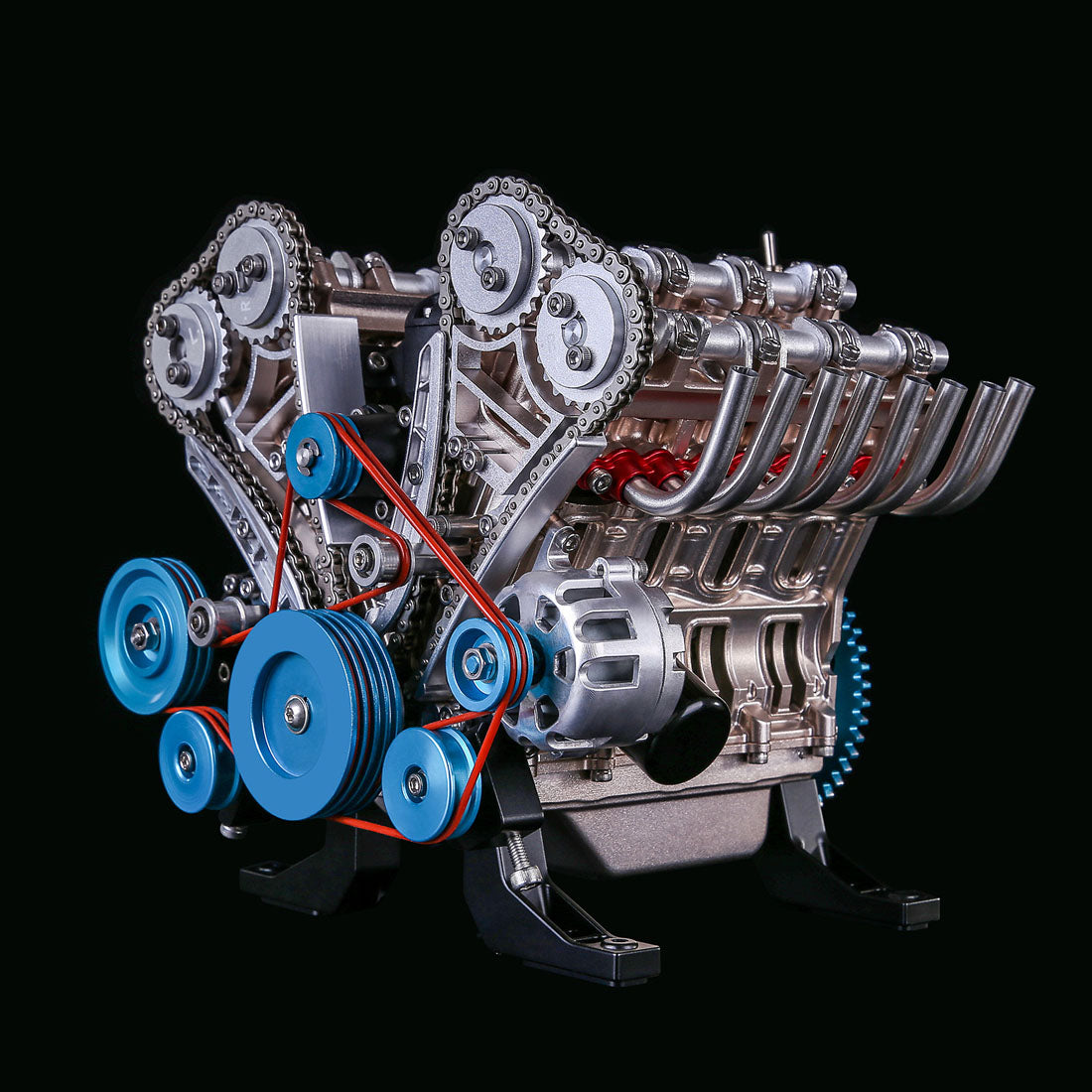 v8 engine 3d metal mechanical science experiment 500 piece model kit