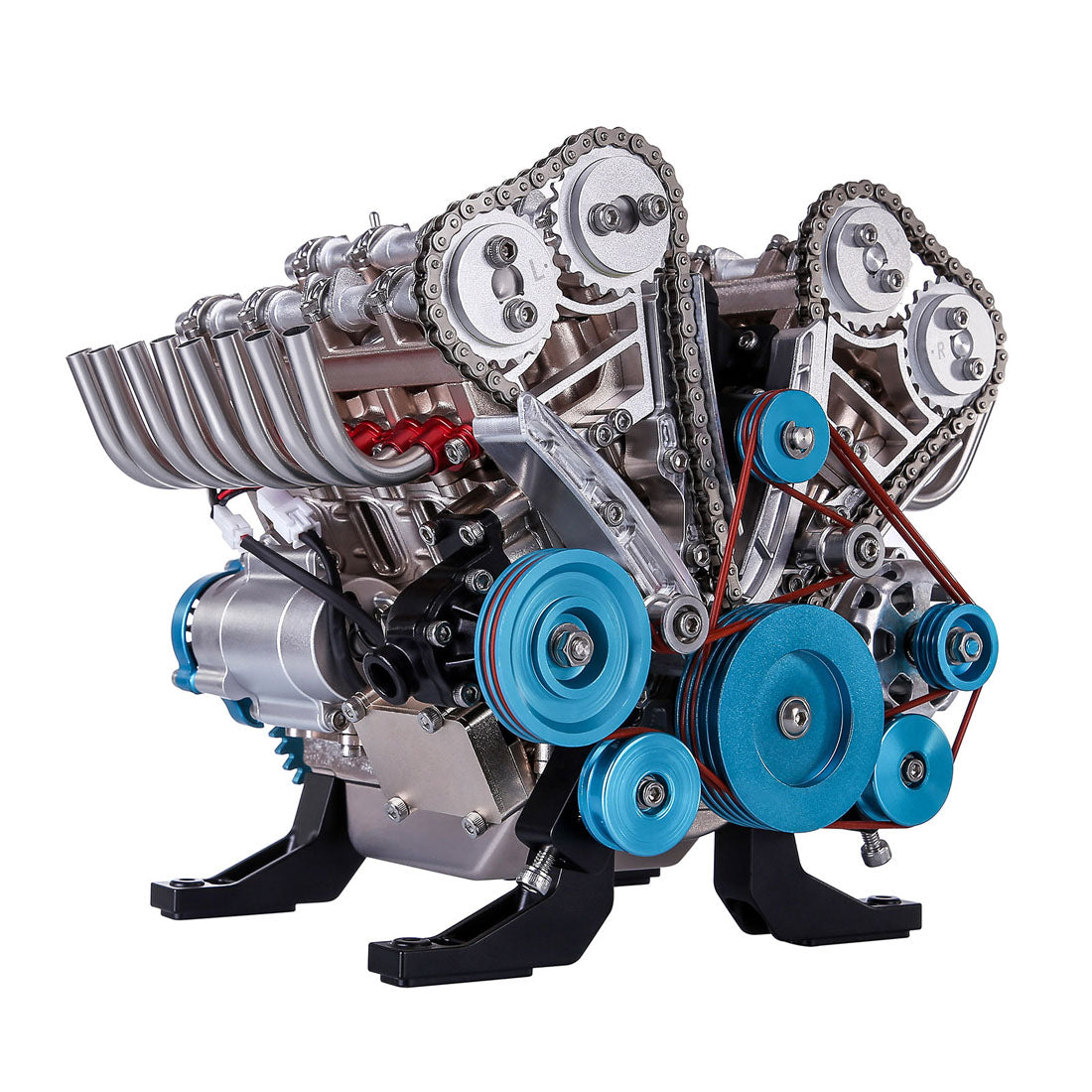 v8 engine 3d metal mechanical science experiment 500 piece model kit