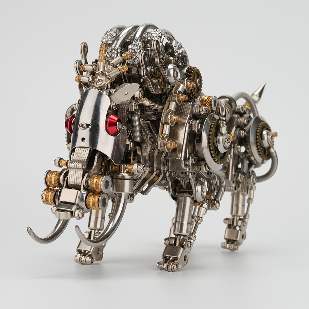 Wild Boar with Tusks 3D Metal Puzzle Mechanical Model Kit for Adults