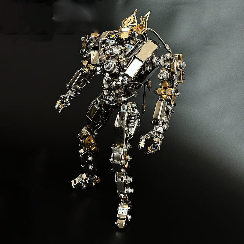 Load image into Gallery viewer, 3D Metal Puzzle Mecha Model Kit 1200PCS Metal Figure
