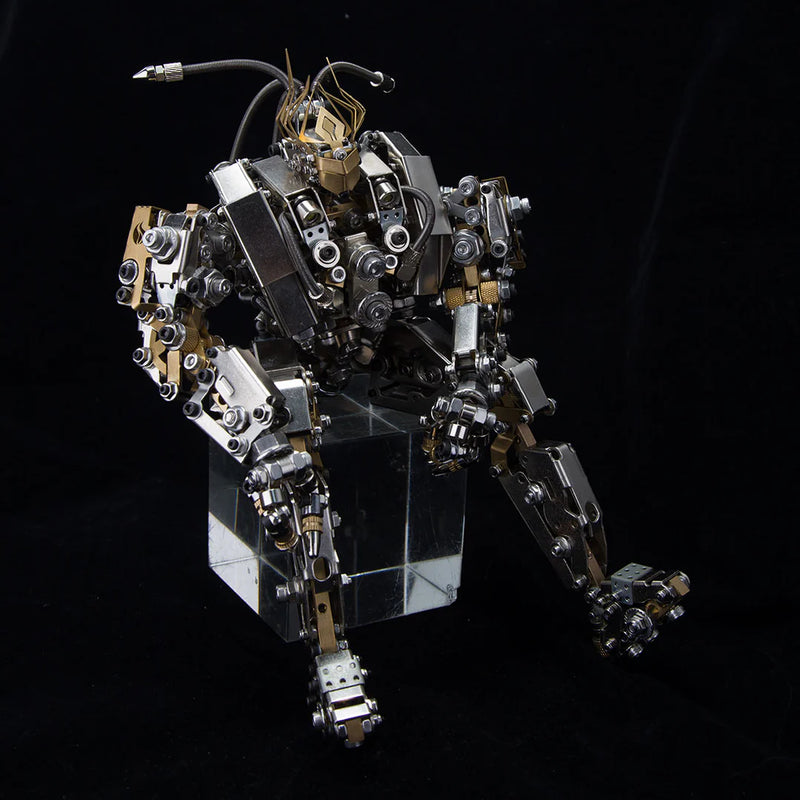 Load image into Gallery viewer, 3D Metal Puzzle Mecha Model Kit 1200PCS Metal Figure
