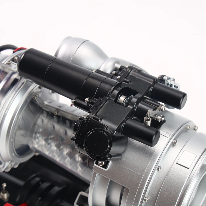 Teching T700 Turboshaft Engine Model Kit – 1:4 Scale Working Motorized Helicopter Engine Replica