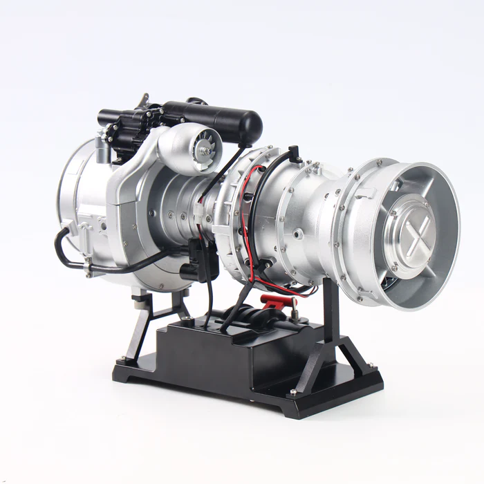 Teching T700 Turboshaft Engine Model Kit – 1:4 Scale Working Motorized Helicopter Engine Replica