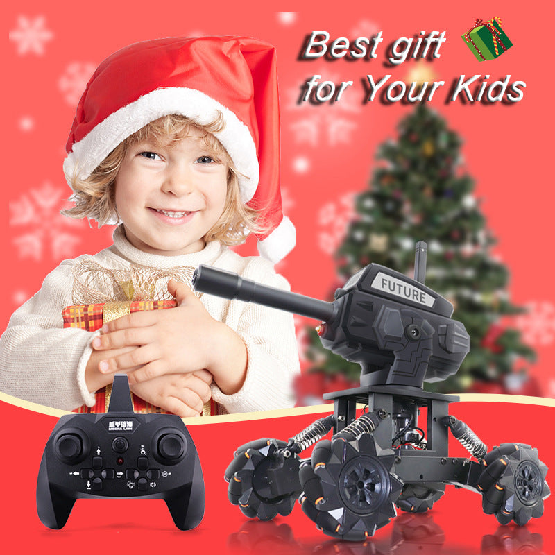 108PCS 3D Alloy assembly programming rechargeable wireless remote control tank electric water bomb car model kit