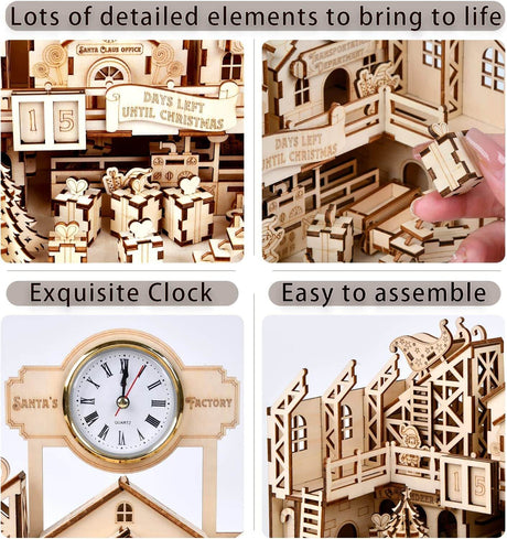 Metalkitor-225pcs-3d-santas-workshop-model-kit-puzzle-creative-gift