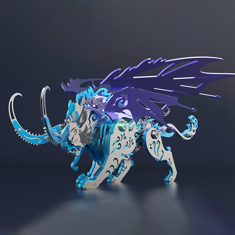 3D Metal Mythological Creatures Puzzle Colorful Model Kit