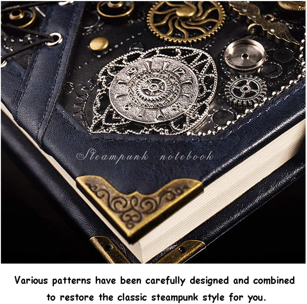 Steampunk Notebook Hardcover Notebook mit Geschenkbox