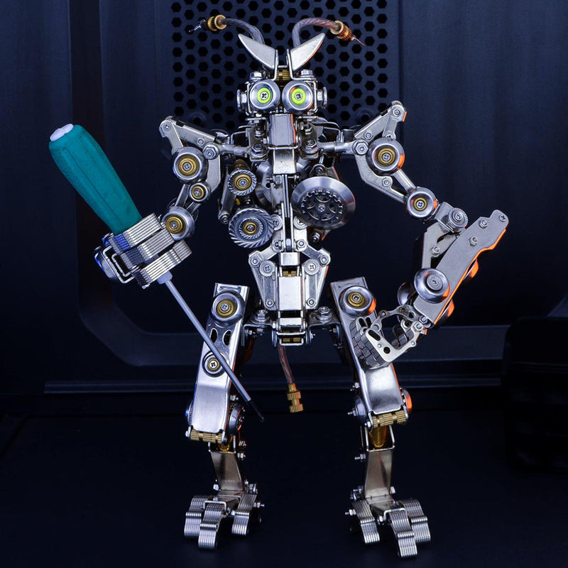 Load image into Gallery viewer, The 3D DIY Metal Monkey King  Transforming Mech Model Kit
