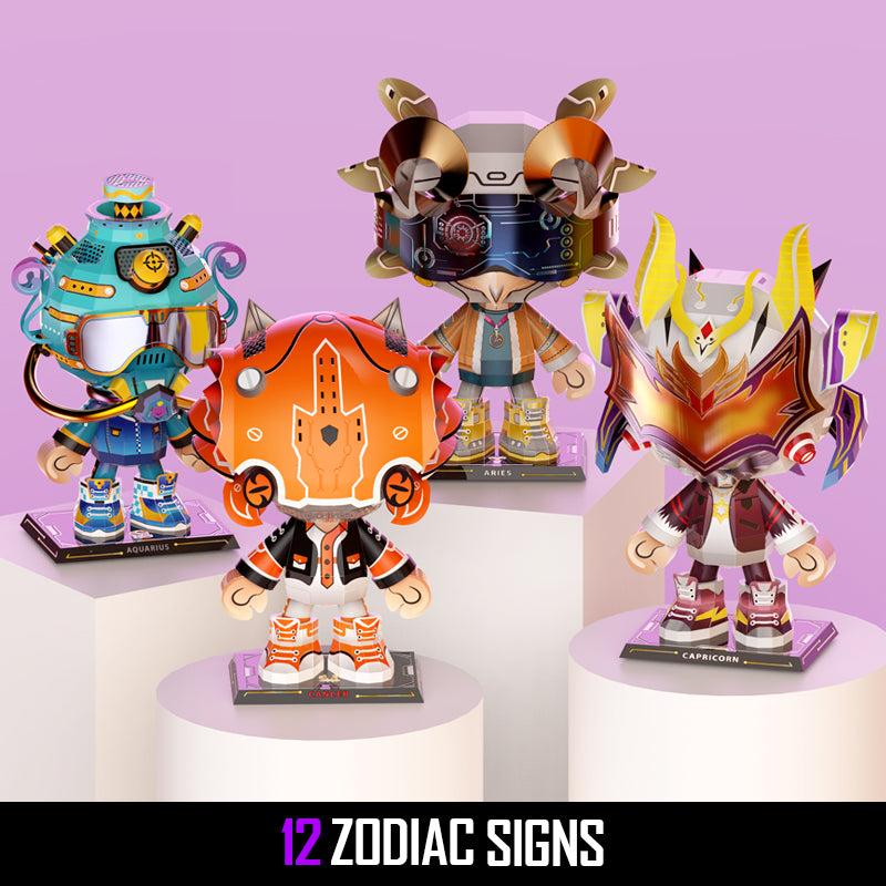 430PCS 3D Metal Capricorn Model Kit DIY Gift