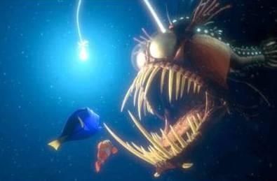 Anglerfish|The guy from the deep sea with a lantern on his head