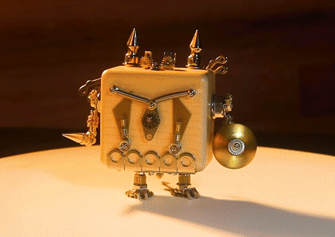 A DIY music box with logs + metal, the best birthday gift 2022