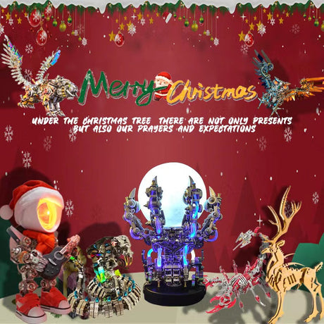 The Best Christmas Gift for Model Builders and Makers: Metal 3D Puzzle Model Kits
