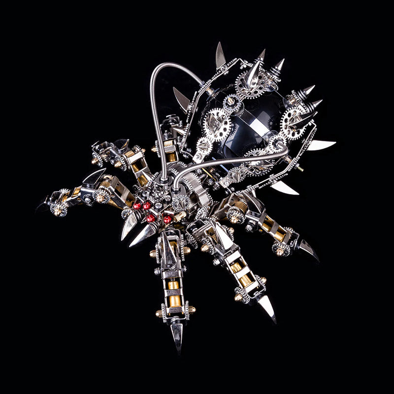 800pcs+ DIY 3D Metall Spider King Model Kit Bluetooth Lautsprecher Assembly schwieriges Puzzle