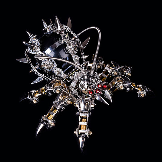 800pcs+ kit de modelos de spider king de metal 3D de bricol