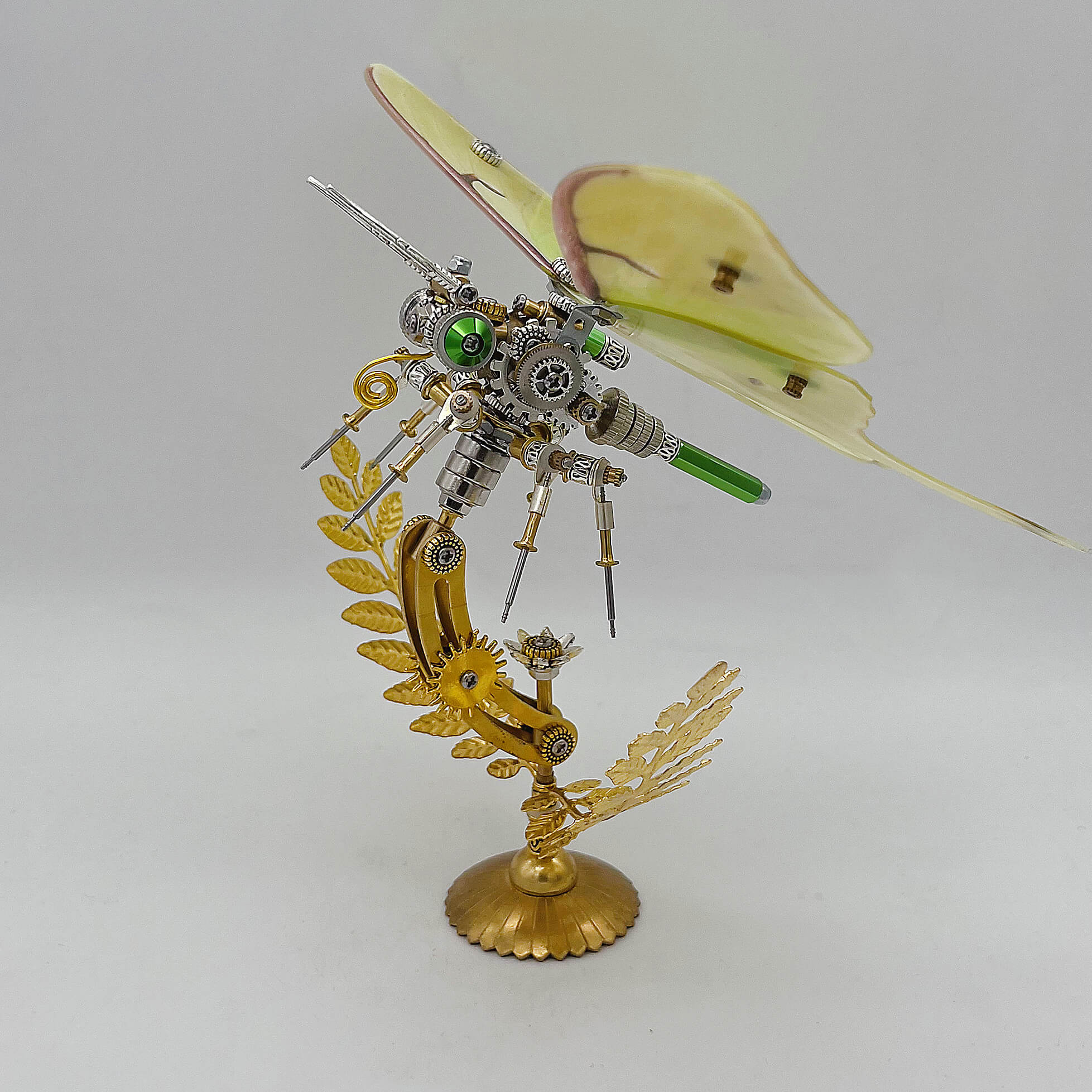 200PCS Steampunk moth metal puzzle model kit – metalkitor