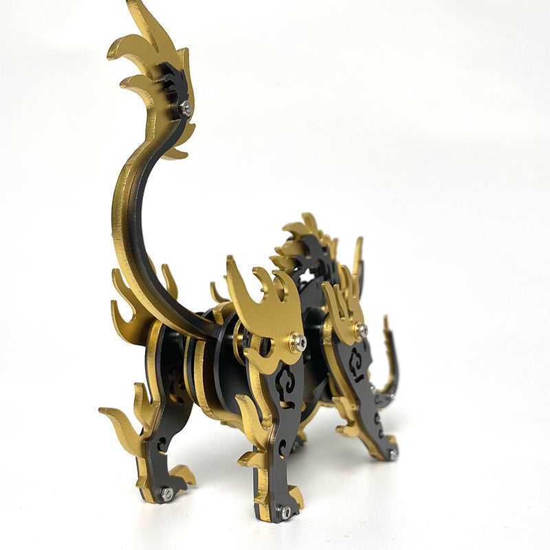 Laden Sie das Bild in Galerie -Viewer, {3D Boar Metal Puzzle Model Kit Pig Series
