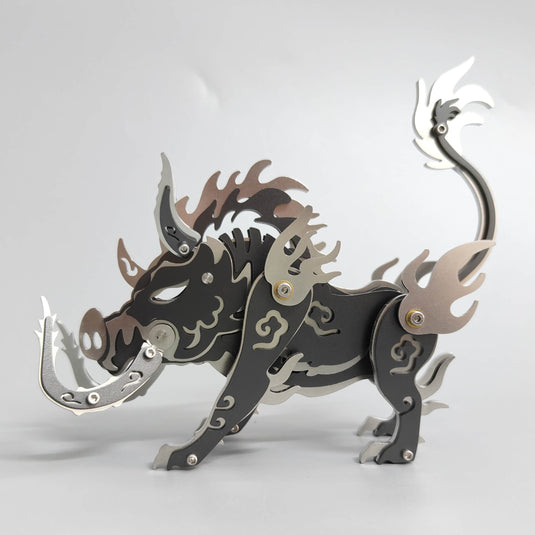 3D Boar Metal Puzzle Model Kit Pig Series