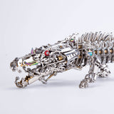 3D Crocodile Metal Puzzle 1500PCS Model Kit for Adults