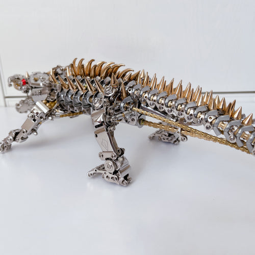 3D Crocodile Metal Puzzle 1500PCS Model Kit for Adults