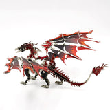 3D Mechanical Fire Dragon Metal Model Kit DIY Puzzle for Adults & Kids