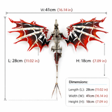 3D Mechanical Fire Dragon Metal Model Kit DIY Puzzle for Adults & Kids